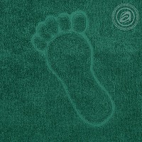3613 Полотенце «Ножки» (зеленый)