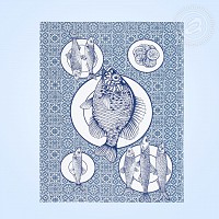4440 Набор полотенец из рогожки «Богатый улов»