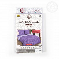3881 Простынь на резинке Византия (фиолетовый)