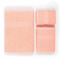 4966 Уют полотенце махровое (персик)
