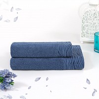 4863 Модерн полотенце махровое (синий)