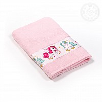 4313 Уголок и полотенца детские «Мойдодыр» (розовый)